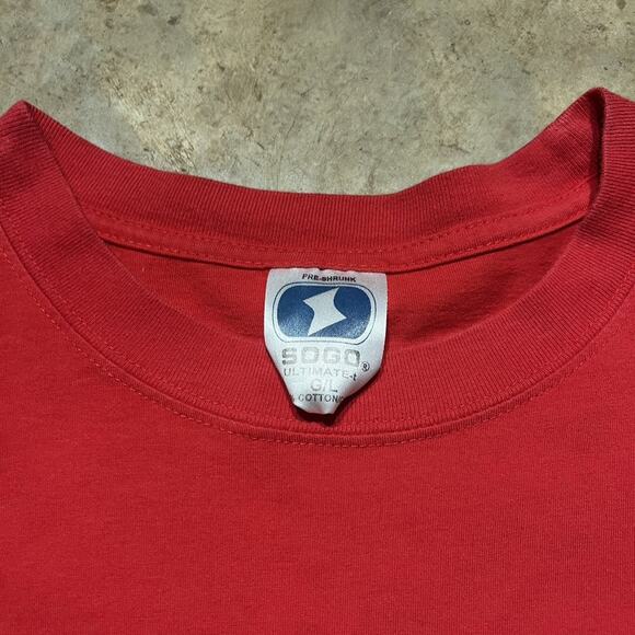 Vintage 90s Go Canada Go Red Hockey NHL Shirt - Picture 3 of 3